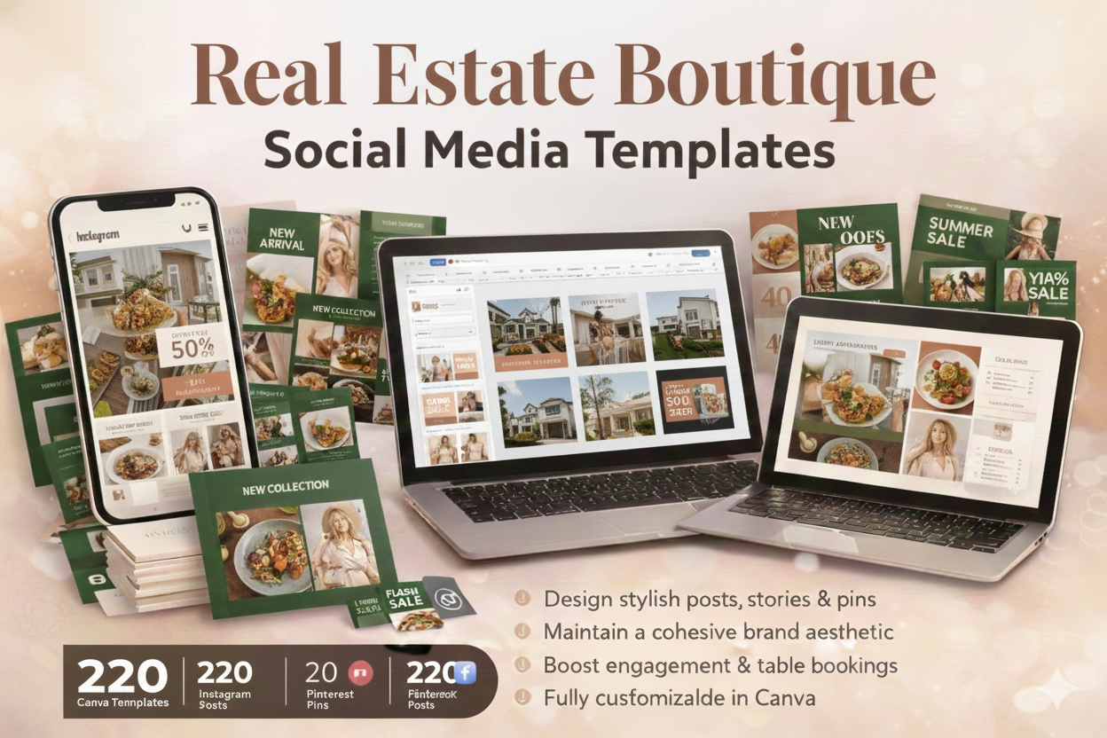 220 Real Estate Social Media Kit